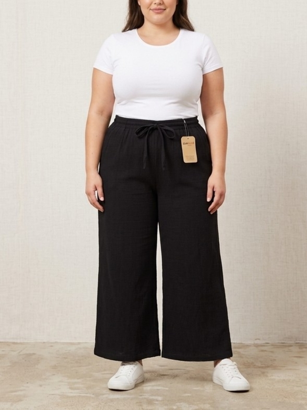 Boho Sile Collection 100% Cotton Pants, Talla XXL, Made in Turkey (NWT)